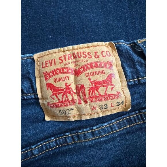Levi’s 502 Men’s Jeans | 33x34 | Excellent Condition - Picture 2 of 3